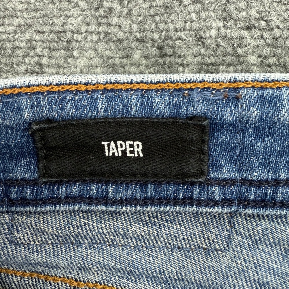 Revtown Jeans Men 32x30 (Fit 33x28) Tapered Selvedge Decade Denim Cotton Linen - Picture 4 of 15